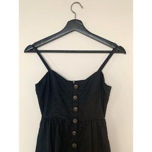 Reformation Petites Thelma Dress (Black) - Size 2P